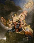 The Angels Ministering to Christ, painted in 1849 George Hayter